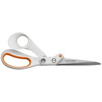 Fiskars stofschaar softgrip rechtshandig 21cm wit - thumbnail