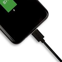 Veho Pebble Apple gecertificeerde MFi Lightning naar USB-kabel, USB-C., 1.0m / 3.3ft, zwart - thumbnail