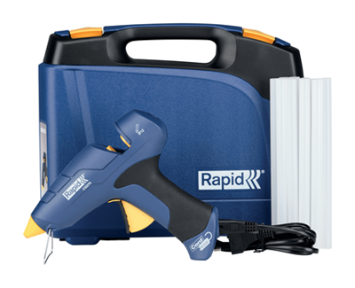 RAPID - CG270 lijmpistool - verwijderbaar Doos + lijm 10 sticks RAPID - CG270 lijmpistool - verwijderbaar Doos + lijm 10 sticks