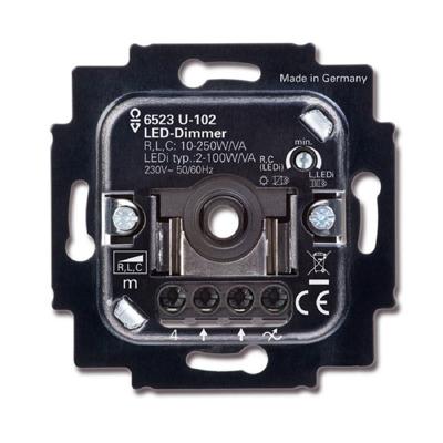 Busch-Jaeger 6523 U-102 Monteerbaar Dimmer Zwart