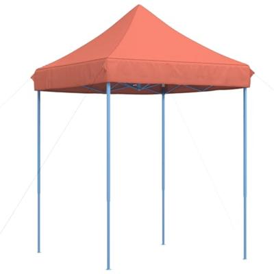 Partytent inklapbaar pop-up 200x200x306 cm terracotta - thumbnail
