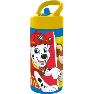 Waterfles The Paw Patrol Funday Rood Blauw PVC 410 ml