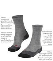 Falke Tk2 Explore Melange Dames Wandelsok Winetasting 39-40 - thumbnail