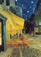 Clementoni legpuzzel van gogh cafe terrace at night, 1000st. - thumbnail