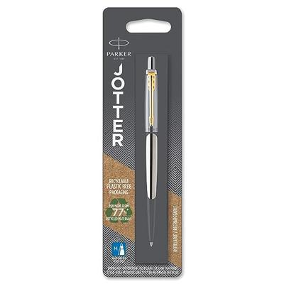 Parker Jotter balpen staal GT in blister Parker Jotter balpen staal GT in blister