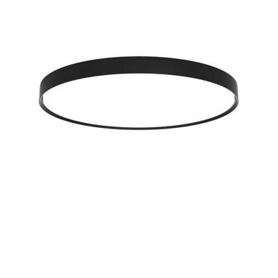Louis Poulsen Slim Round 680 Semi-recessed Plafondlamp - 3000K 5814lm Dali - Opal - Zwart