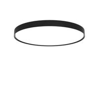 Louis Poulsen Slim Round 680 Semi-recessed Plafondlamp - 3000K 5814lm Dali - Opal - Zwart - thumbnail