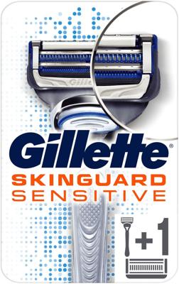 Gillette Gillette SkinGuard Sensitive Scheerapparaat - +1 Navulmesje