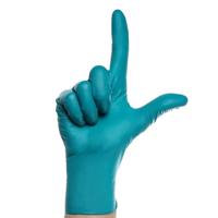 Ampri Wegwerphandschoen | maat XL groen | nitril | EN 374, EN 455 PSA-categorie III | 1 stuk - 081303 - 081303 - thumbnail