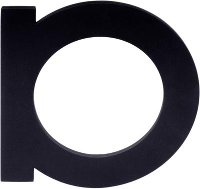 Formani Square LSQHN150 huisletter - mat zwart