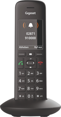 Gigaset C570HX Analoge-/DECT-telefoon Zwart Nummerherkenning Gigaset C570HX Analoge-/DECT-telefoon Zwart Nummerherkenning