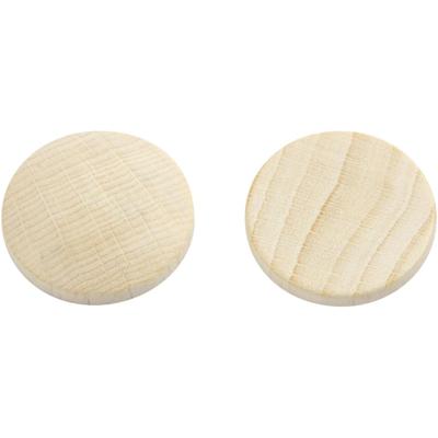 Creativ Company Houten knopen, d 25 mm, dikte 5 mm, 15 stuk/ 1 doos
