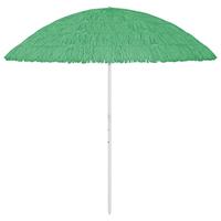 VidaXL Strandparasol hawaï 300 cm groen - thumbnail