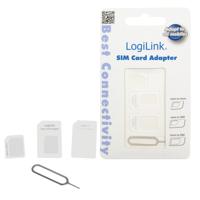 LogiLink AA0047 SIM-naald Incl. SIM-naald Aangepast van: Nano SIM, Micro SIM Aangepast naar: Standaard SIM, Micro SIM, Nano SIM - thumbnail
