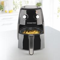Gourmetmaxx XL 1500W Heteluchtfriteuse 2,5 l Enkel Zwart, Zilver Vrijstaand - thumbnail