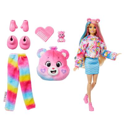 Barbie Cutie Reveal Care Bears pop - roze