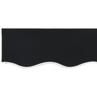 Rode Markies Valance Zwart 2.8x0.2 m Polyester - thumbnail