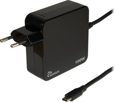 Inter-Tech PD-2100 USB-oplader 100 W Zwart Binnen