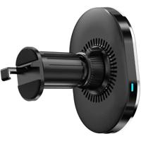 Celly GhostSuperMag MagSafe Wireless Car Charger Holder Black - thumbnail