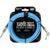 Ernie Ball 6464 Flex 3 meter instrumentkabel blauw haaks - recht - thumbnail
