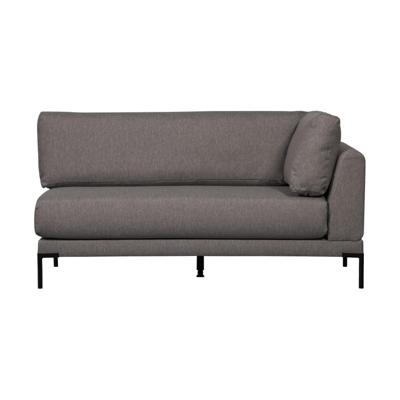 vtwonen Couple Eetbank Hoekelement Links - Polyester - Grijs