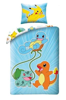 Pokemon Squirtle Dekbedovertrek 140 x 200 cm (70 x 90 cm) polyester