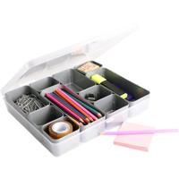 Sunware Q-Line Opbergbox 3.6L Transparant/Grijs - thumbnail