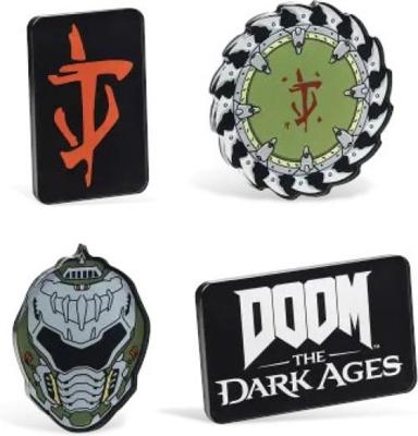 Doom The Dark Ages Magnet Set - Icons