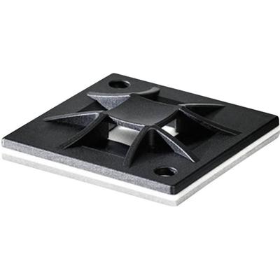 HellermannTyton QM20-PA66-BK-C1 Bevestigingssokkel Schroefbaar 151-10911 4-voudige invoeging, Halogeenvrij Zwart 1 stuk(s) HellermannTyton QM20-PA66-BK-C1 Bevestigingssokkel Schroefbaar 151-10911 4-voudige invoeging, Halogeenvrij Zwart 1 stuk(s)