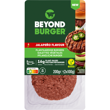 Beyond Burger Jalapeno Flavour Plantaardige Burgers 2 x 100 g bij Jumbo