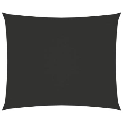 Zonnescherm rechthoekig 2,5x3,5 m oxford stof antracietkleurig