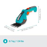 Gardena Accu-grasschaar ComfortCut Li - 09887-20 09887-20 - thumbnail