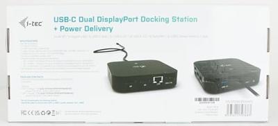 i-tec I-TEC USB-C Dual Display Docking Station USB-C dockingstation - thumbnail
