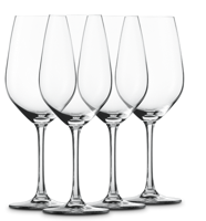 Kristallen witte wijnglazen - thumbnail