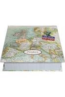 Notitieboekje Met Ringband - Vintage Map - Overig (5051237053401) - thumbnail