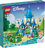 LEGO disney princess - het kasteel van assepoester en de knappe prins constructiespeelgoed (43206) - thumbnail