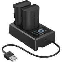SmallRig 5409 Camera Battery and Charger Kit for Canon LP-E6P - thumbnail