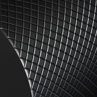 Inbouw regendouche thermostaatset met drukknoppen: zwarte Black Carving + 30 cm douchekop en plafondarm + staafhanddouche + doucheslang + geïntegreerde glijstang mat zwart - thumbnail