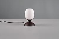 Trio Tafellamp roestbruinCup Ii wit glas - R59441024 - thumbnail