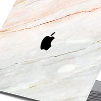 Lunso MacBook Pro 13 inch M1/M2 (2020-2022) cover hoes - case - Marble Aiden - thumbnail