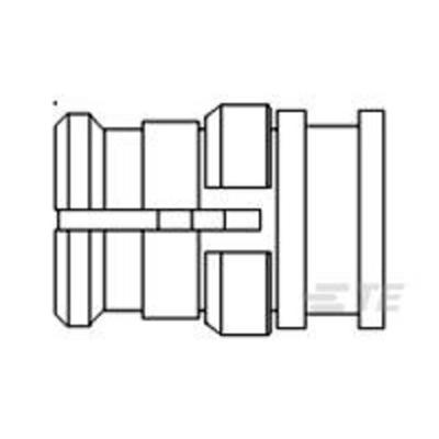 TE Connectivity TE AMP RF Coax Connectors 1056521-1 1 stuk(s) Bag