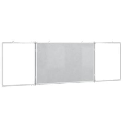 Whiteboard magnetisch inklapbaar 160x60x1,7 cm aluminium Whiteboard magnetisch inklapbaar 160x60x1,7 cm aluminium