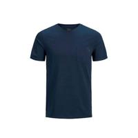 JACK & JONES ESSENTIALS slim fit T-shirt Pocket donkerblauw - thumbnail