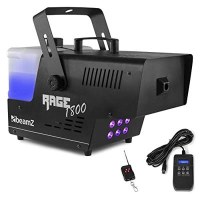 BeamZ Rage 1800LED rookmachine met RGBA licht & draadloze afstandsbediening