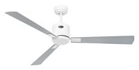 CasaFan ECO NEO III 132 WE-WE/LG WiFi Flügel Weiß/Lichtgrau Plafondventilator 27 W (Ø x h) 132 cm x 360 mm Wit Met afstandsbediening, Timer, Met wintermodus, - thumbnail