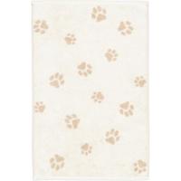 Cawö Cawo We love Dogs gemustert 6247 Gastendoekje 30x50 natur/beige - thumbnail