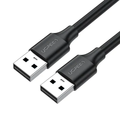 Ugreen 10311 USB-kabel USB 2.0 2 m USB A Zwart, Goud
