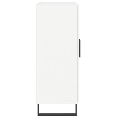 Dressoir 69,5x34x90 cm bewerkt hout wit