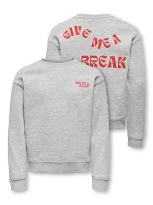 Kids ONLY winter sweater meisjes - grijs - KogCamine - regular fit