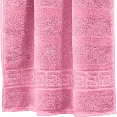 Cawö Cawö Noblesse Uni Badhanddoek Roze